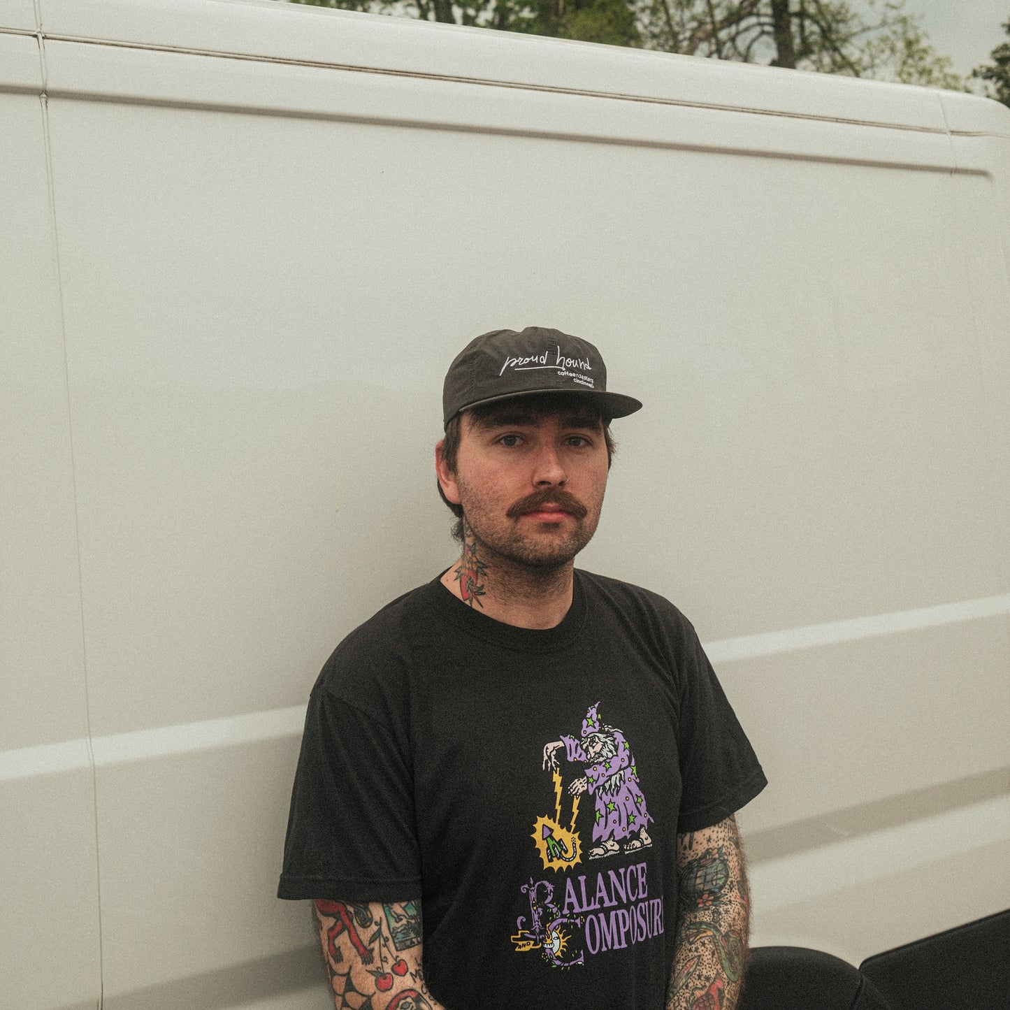 Proud Hound Nylon Hat (Washed Black)