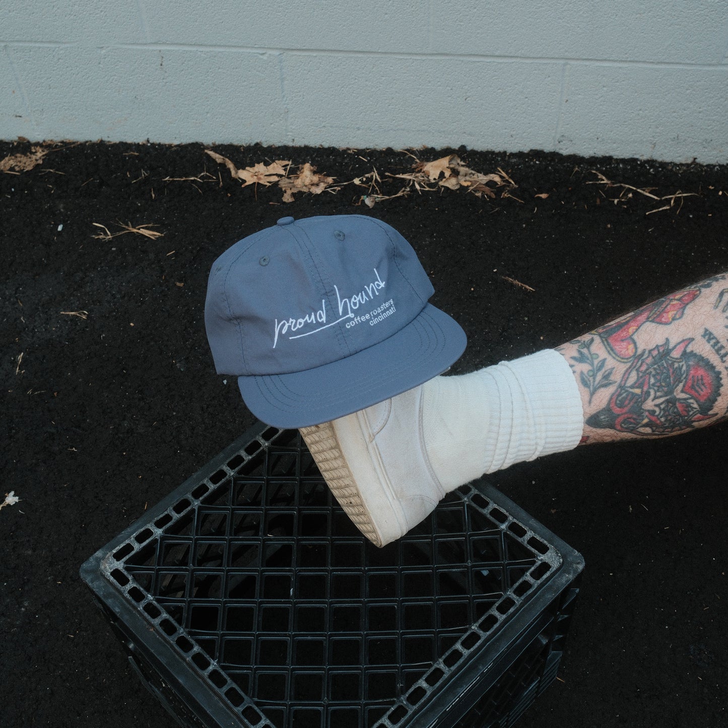 Proud Hound Nylon Hat (Factory Blue)