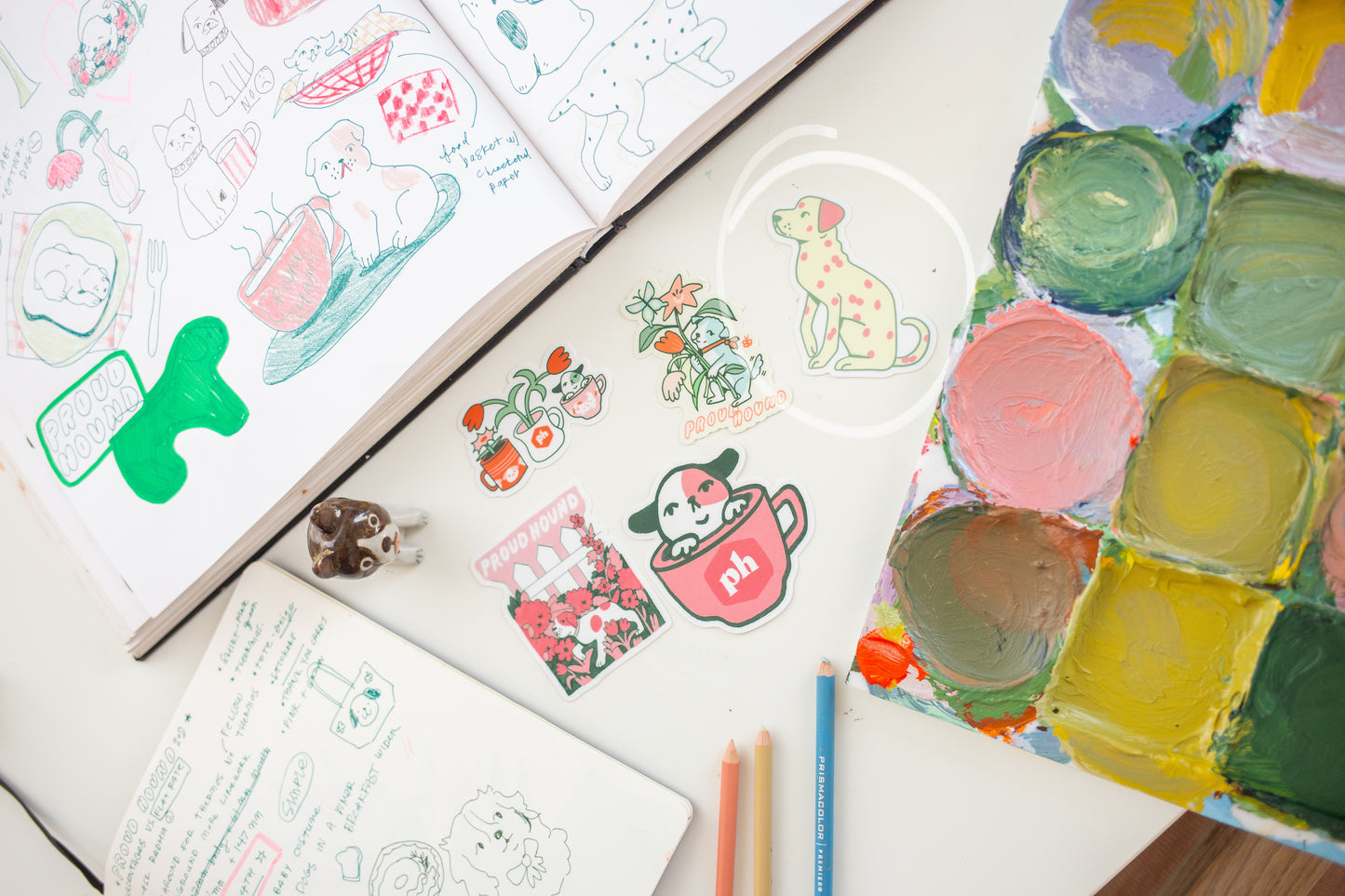 Leigh Ellexson Sticker Proud Hound