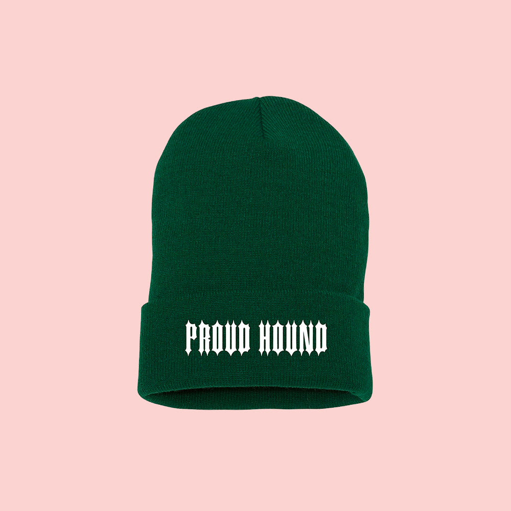 Proud Hound Beanie (Green)
