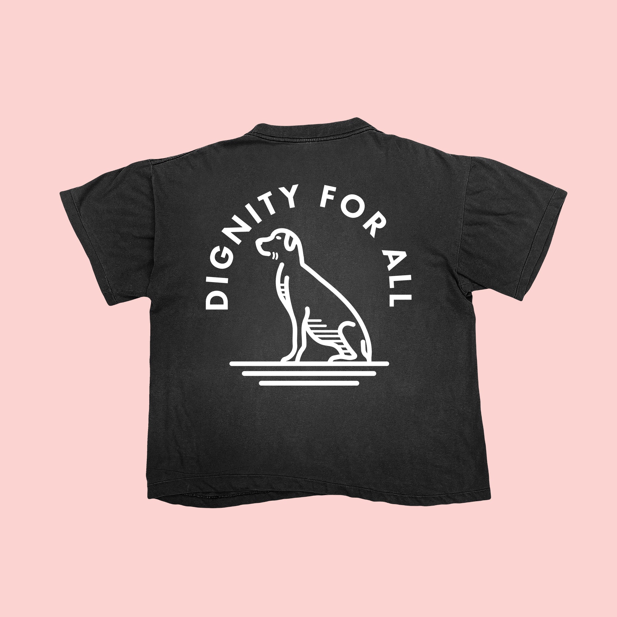 Dignity For All T (Black) – Proud Hound Coffee