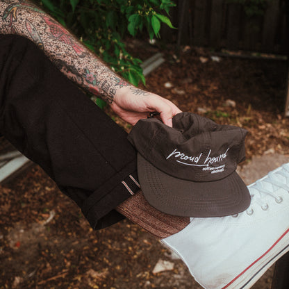 Proud Hound Nylon Hat (Washed Black)