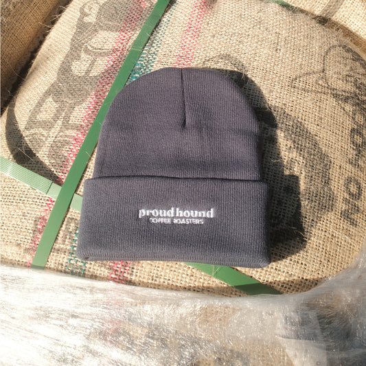 Proud Hound Knit Beanie (Blue)