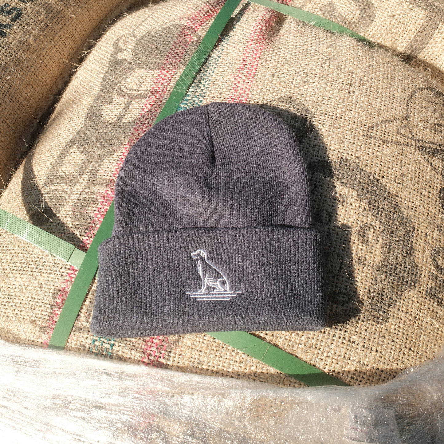 Proud Hound Knit Beanie (Blue)