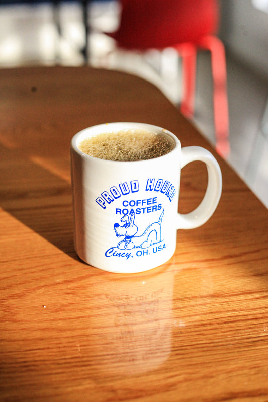 Blue Doggie Diner Mug