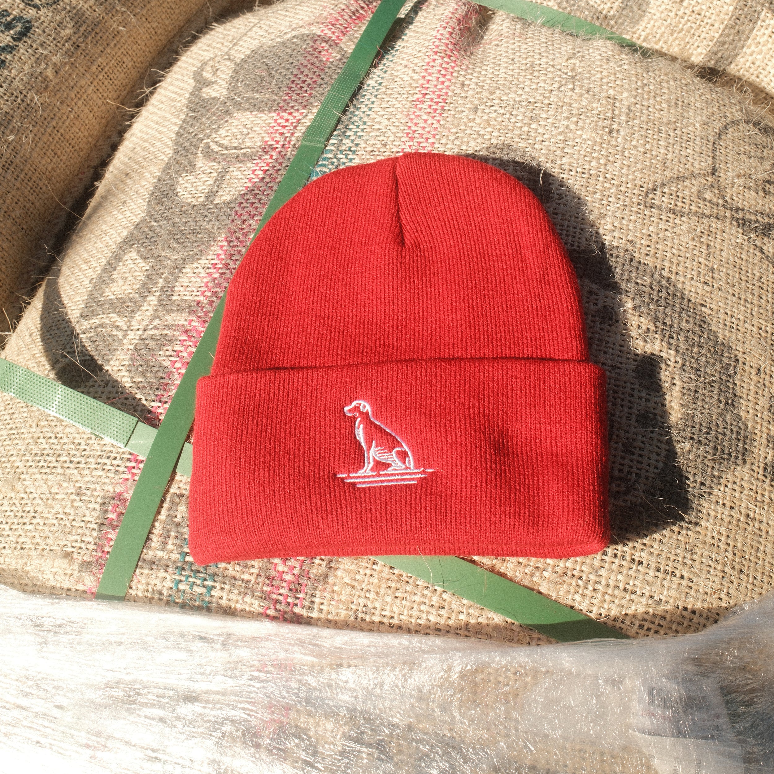 Proud Hound Knit Beanie (Red) – Proud Hound Coffee