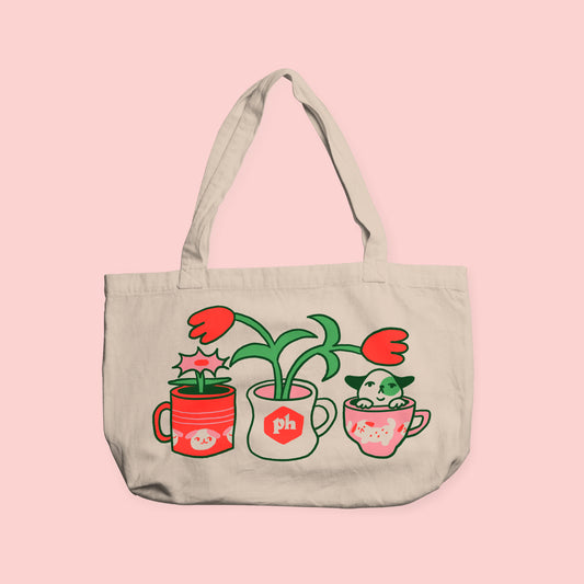 Leigh Ellexson Mug Dog Tote