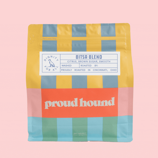 A GIF rotating through our coffee offerings