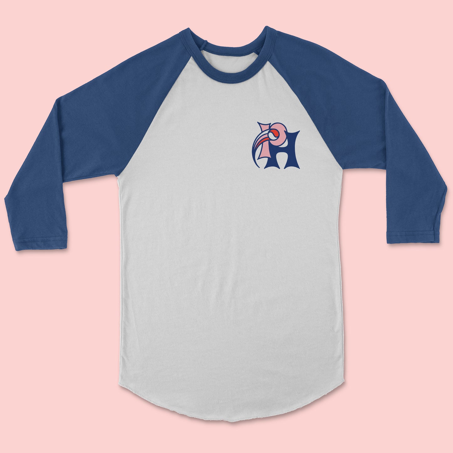 The Hound Dog Baseball Tee (Blue)